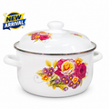 24cm Enamel Casserole Pot