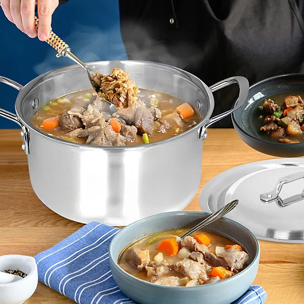 26cm Casserole with Lid Single Piece for Stovetop Cooking