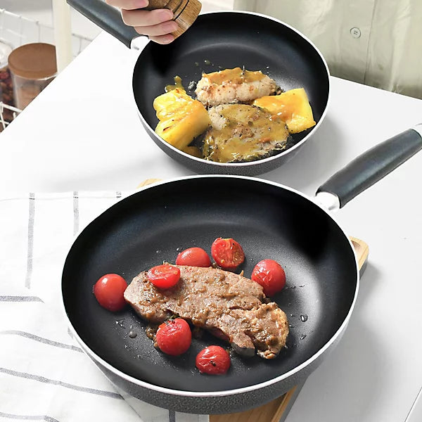 30cm Stovetop Non Stick Fry Pan Stone Vein