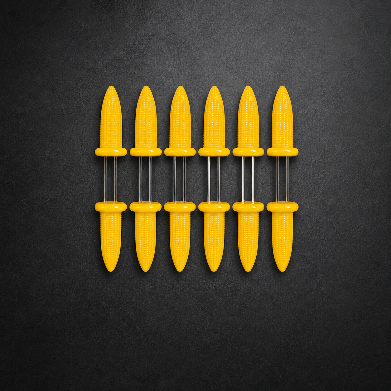 12-Piece Corn on the Cob Fork Set – Reusable BBQ Corn Holders
