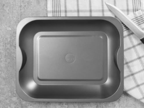 38 x 30.5 x 4.5cm Non Stick Oblong Roaster Perfect for Roasting and Baking