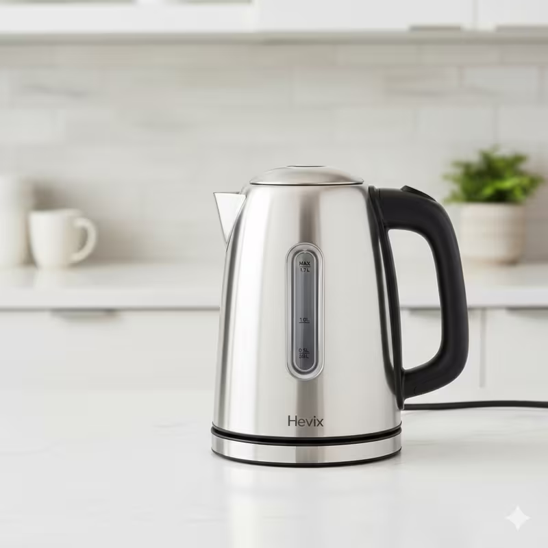 1.7L Stainless Steel Electric Kettle 2200W Fast Boiling