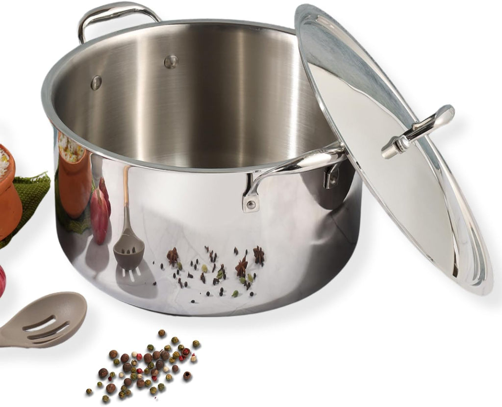 30cm Saucepot with Lid Induction Bottom