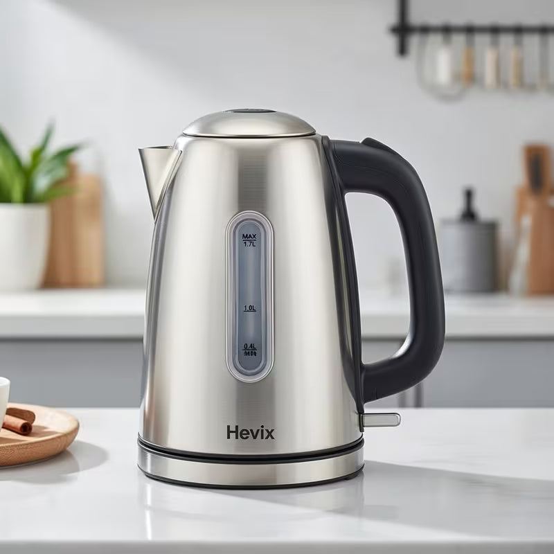 1.7L Stainless Steel Electric Kettle 2200W Fast Boiling