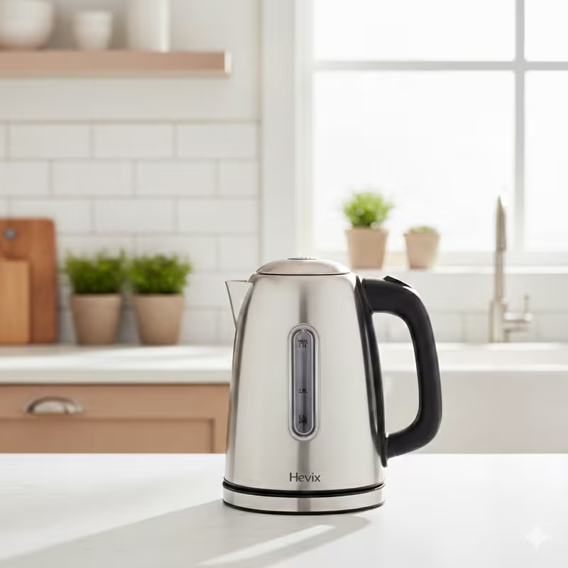 1.7L Stainless Steel Electric Kettle 2200W Fast Boiling