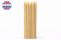 25/50 Pack Bamboo Skewers 35cm 14 Inch – Long Wooden BBQ Skewers for Kebab Grill Fruit Chocolate Fountain Salad Display