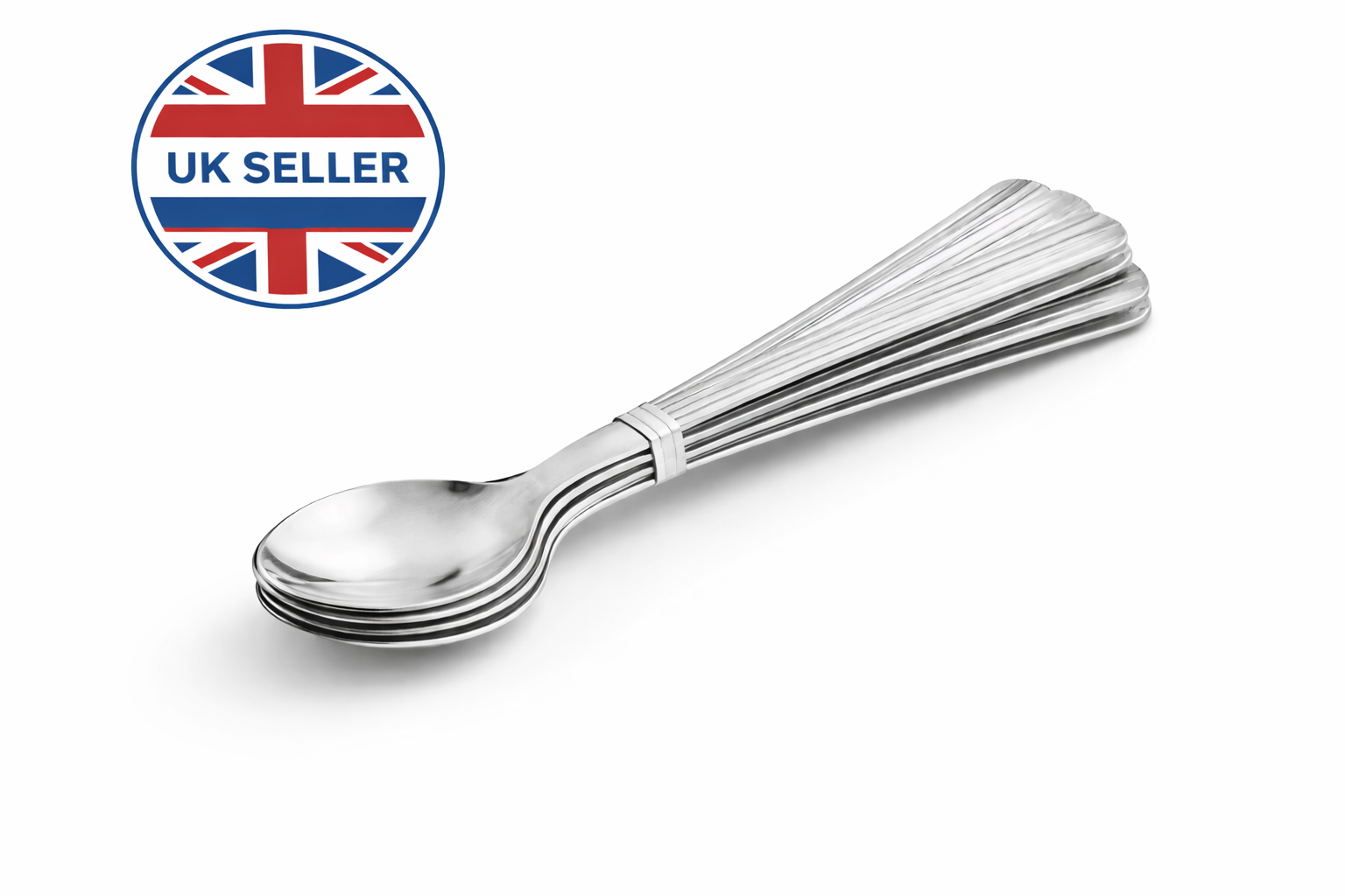 10 Stainless Steel Tea Spoons Set – Dishwasher Safe Everyday Cutlery Spoons for Tea Coffee & Desserts