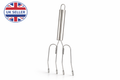 Stainless Steel Turkey Fork | BBQ Meat Lifting & Carving Fork