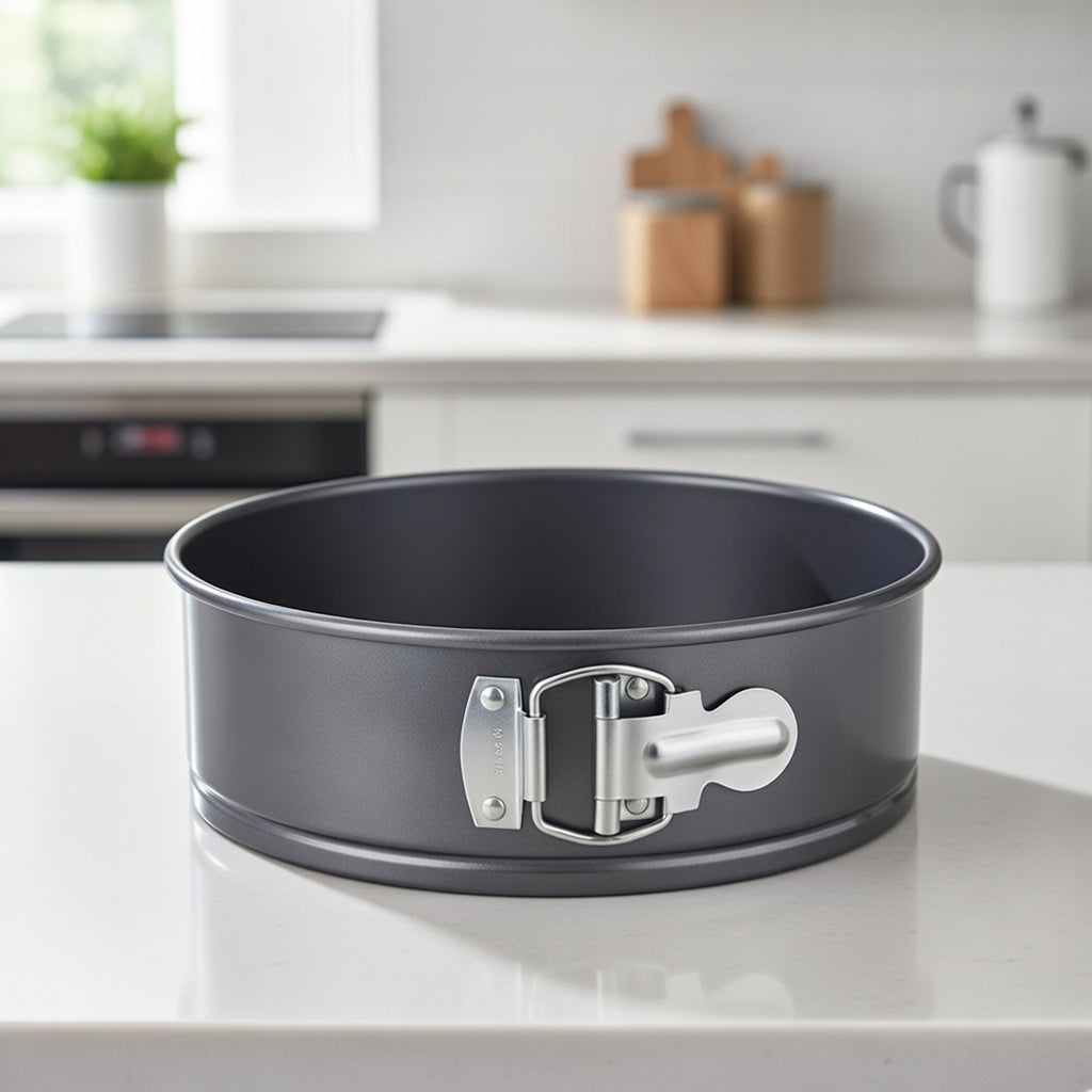 3 Piece Springform Baking Pan Set 24cm 26cm 28cm Shrink Wrapped