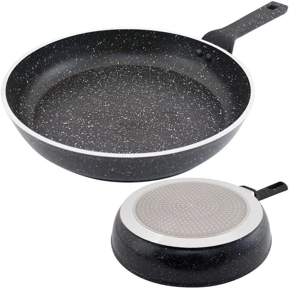 26cm Forged Fry Pan Black with Induction Base