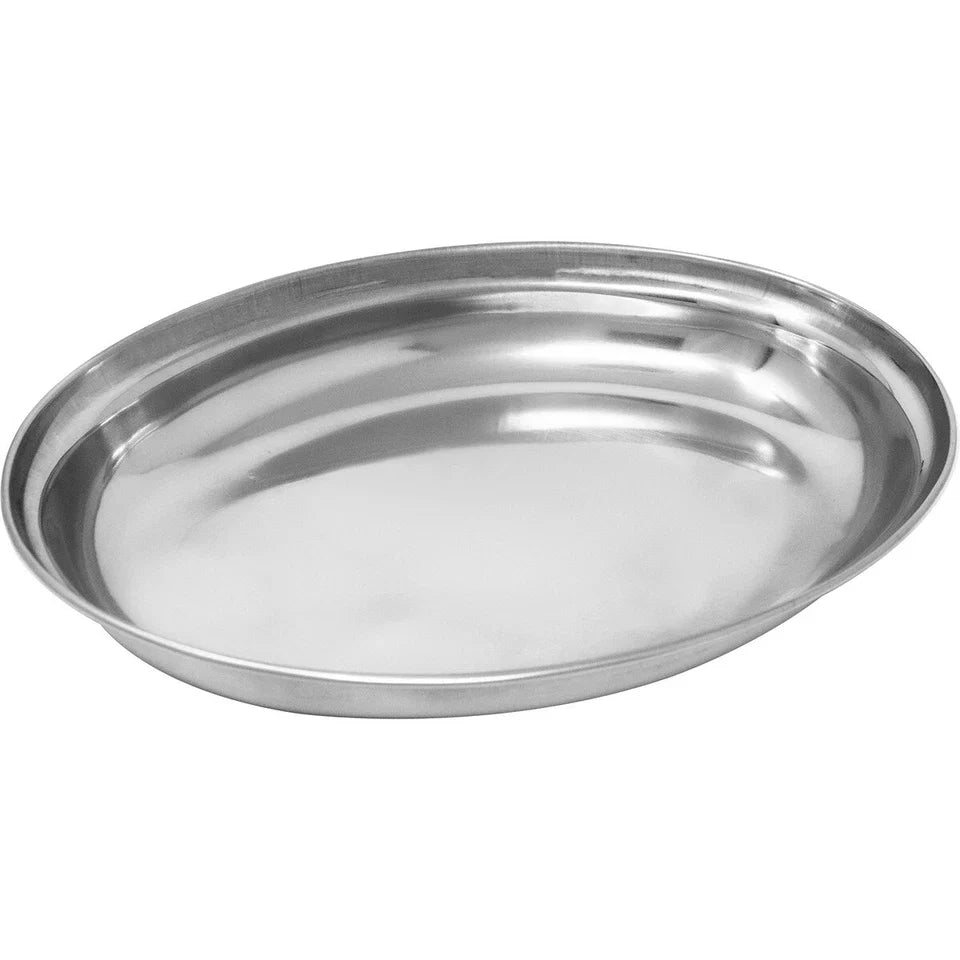 30cm Stainless Steel Oval Bowl