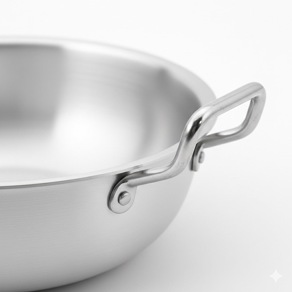 33cm Stovetop Wok with Lid
