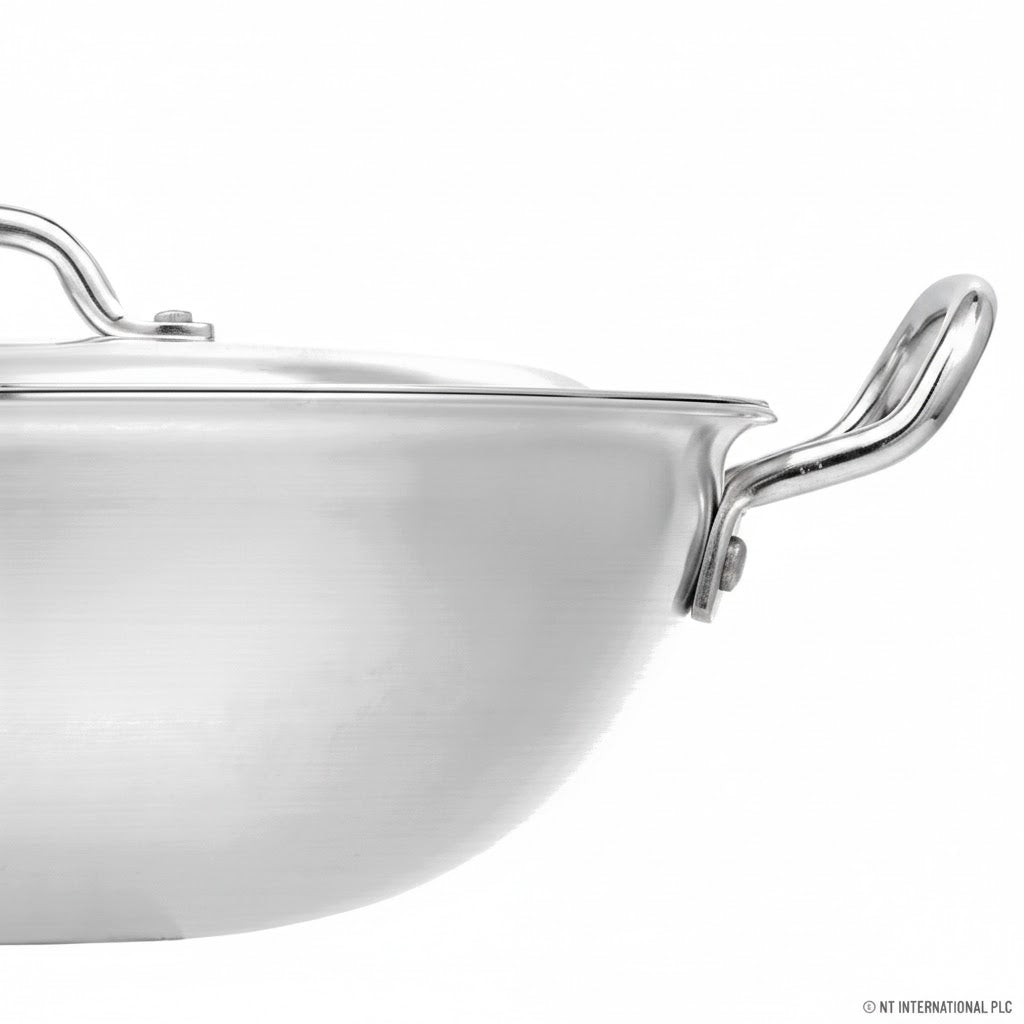 24cm WOK WITH LIDS