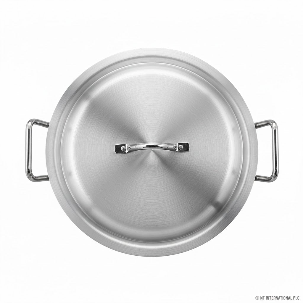 35cm Aluminium Wok with Lid