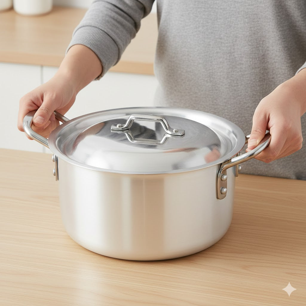 30cm Aluminium Casserole with Lid