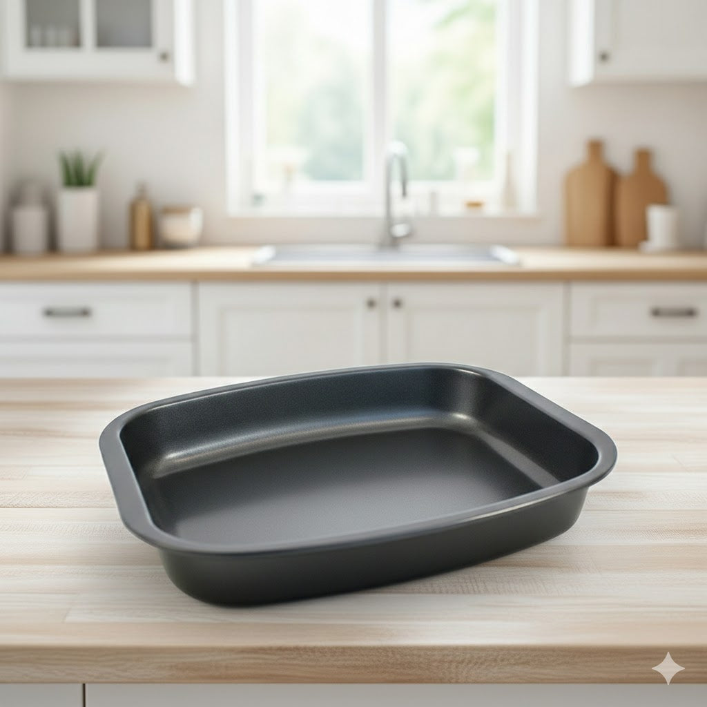 Easy-Release Non-Stick Oblong Roaster 26 x 20.5 x 3cm
