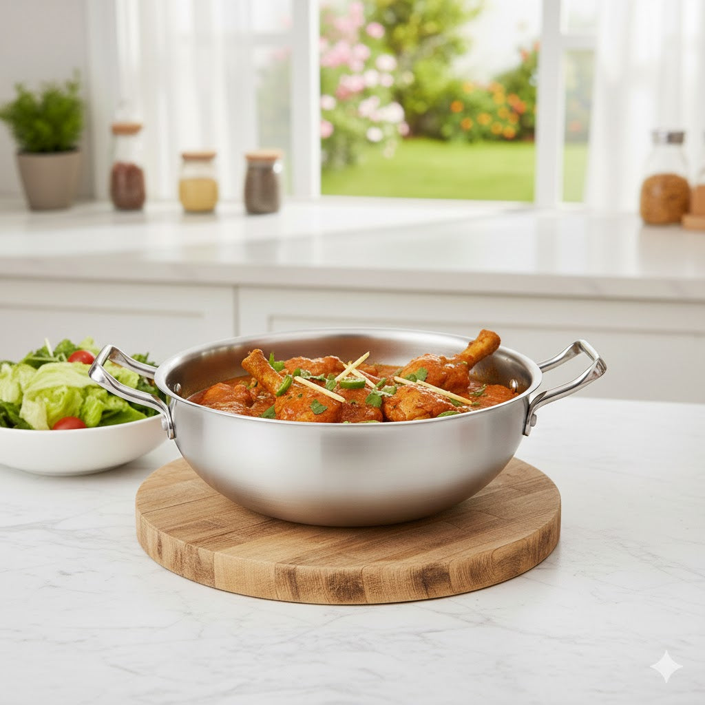 24cm WOK WITH LIDS