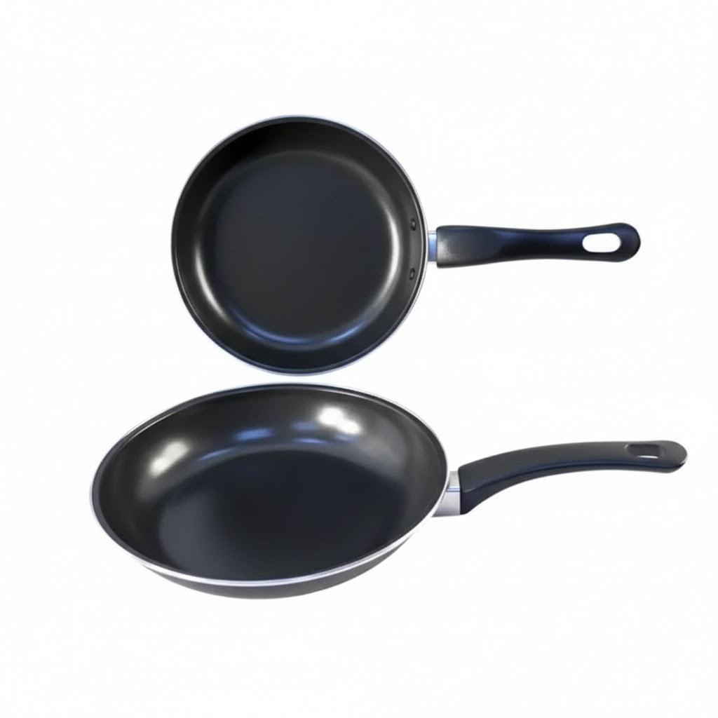 2pc Non Stick Fry Pan Set 8/ 9 Frying